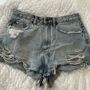 KSUBI DENIM cutoff shorts sz 30 good condition